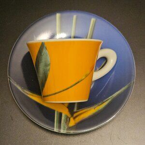 Francis Francis Poi Ti Spiego Demitasse/Expresso Cup & Saucer